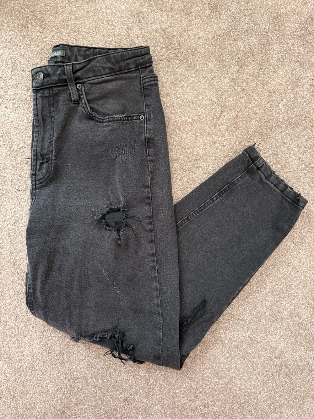 wild fable Black Distressed Skinny Jeans